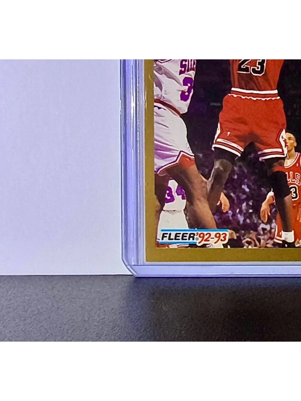 Michael Jordan 1992-93 Fleer League Leader #238 Basketball Card Chicago Bulls